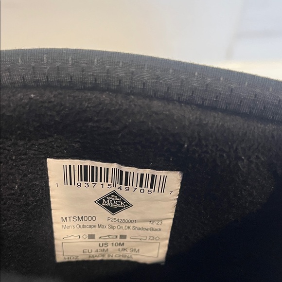 MUCK MEN'S OUTSCAPE MAX ANKLE BOOTS Size 10 - Picture 2 of 11